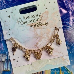 Disney Parks Always Dreaming Collection - Disney Snacks Bracelet - NWT